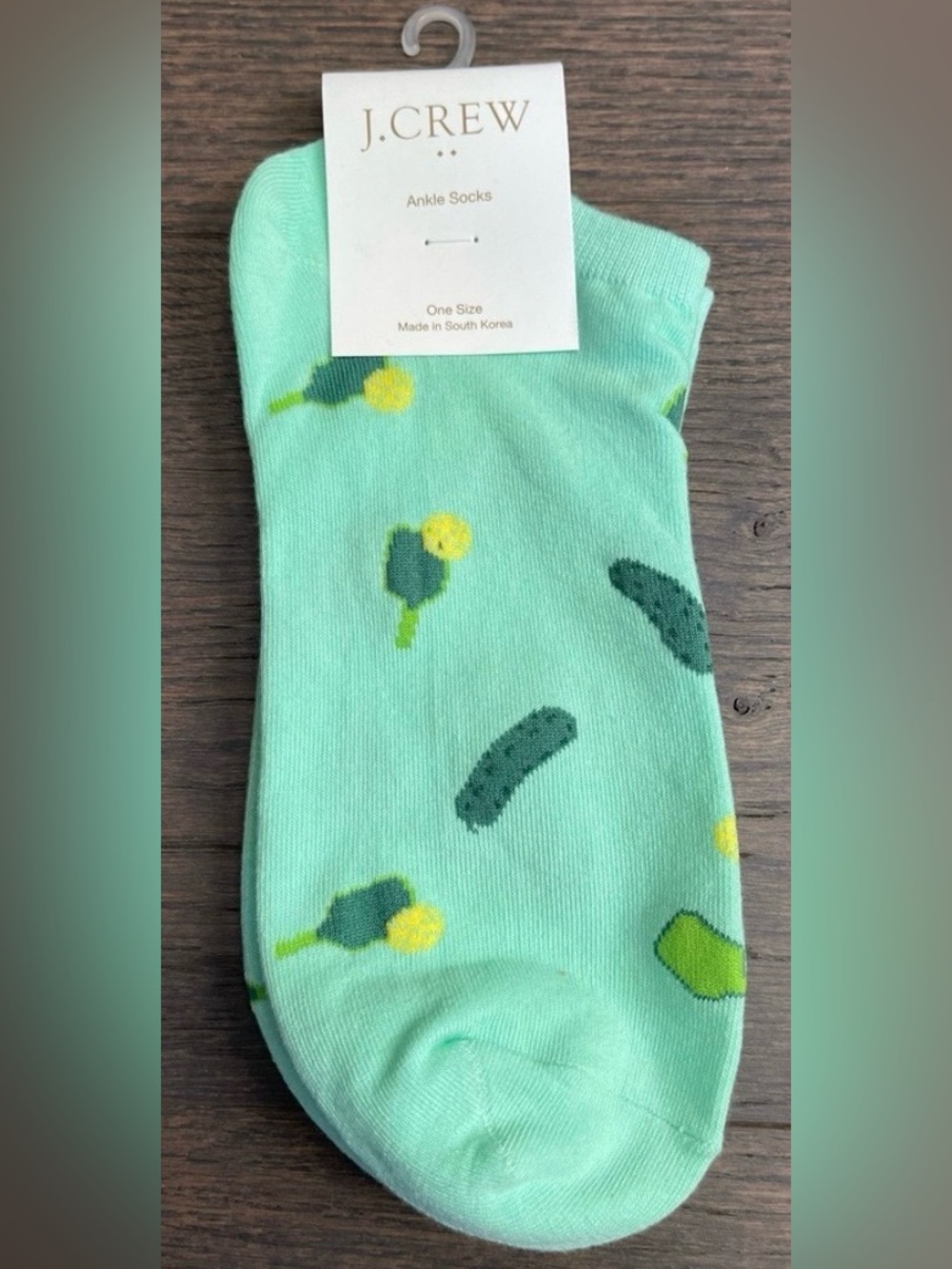 J. Crew Women’s Pickleball ankle socks - BZ332 - NWT - Picture 2 of 4